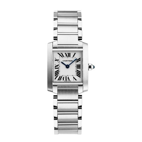 Cartier Tank Francaise Steel 20mm Ref: W51008Q3